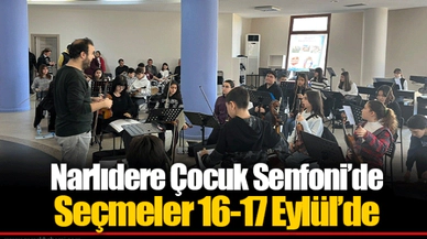 Narlıdere Çocuk Senfoni’de Seçmeler 16-17 Eylül’de