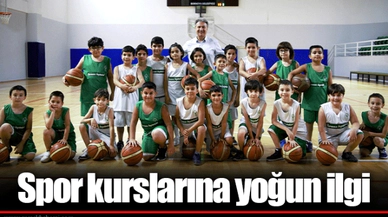 Spor kurslarına yoğun ilgi