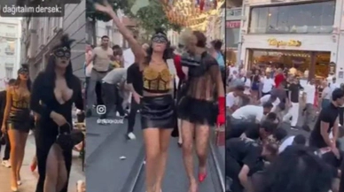 Taksim'de maske takıp dolar dağıtan 12 kişi serbest bırakıldı