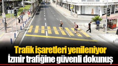 Trafik işaretleri yenileniyor