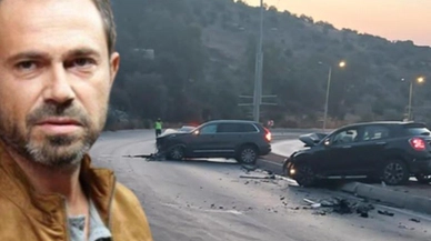 Ünlü oyuncu Olgun Şimşek trafik kazası geçirdi!