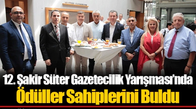 12. Şakir Süter Gazetecilik Yarışması’nda Ödüller Sahiplerini Buldu 