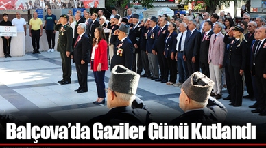 Balçova’da Gaziler Günü Kutlandı