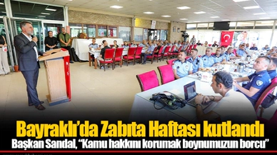 Başkan Sandal, “Kamu hakkını korumak boynumuzun borcu“