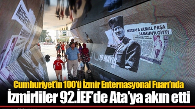Cumhuriyet’in 100’ü İzmir Enternasyonal Fuarı’nda