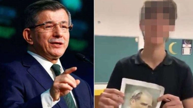Davutoğlu'ndan Atatürk'e hakaret eden çocuğun tutuklanmasına tepki
