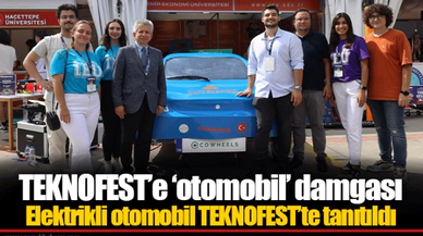 Elektrikli otomobil TEKNOFEST’te tanıtıldı
