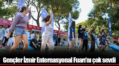 Gençler İzmir Enternasyonal Fuarı’nı çok sevdi