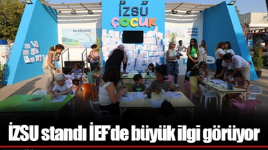 İZSU standı İEF’de büyük ilgi görüyor