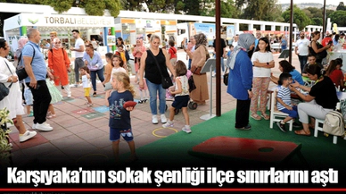 Karşıyaka’nın sokak şenliği ilçe sınırlarını aştı