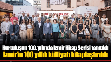 Kurtuluşun 100. yılında İzmir Kitap Serisi tanıtıldı