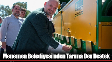 Menemen Belediyesi’nden Tarıma Dev Destek