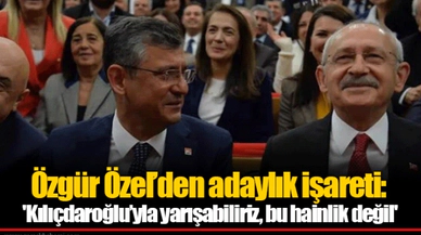 Özgür Özel’den adaylık işareti: 'Kılıçdaroğlu’yla yarışabiliriz, bu hainlik değil'