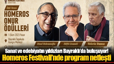 Sanat ve edebiyatın yıldızları Bayraklı’da buluşuyor!