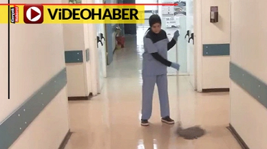 Temizlik personeliydi, şimdi o hastanede tıp öğrencisi oldu... O başarı öyküsünü Bakan Koca paylaştı