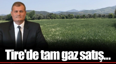 Tire'de tam gaz satış...