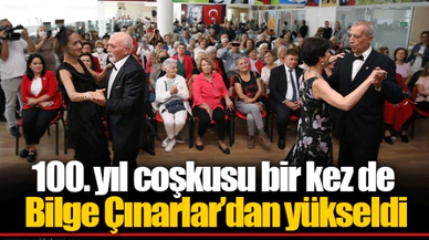 100. yıl coşkusu bir kez de Bilge Çınarlar’dan yükseldi