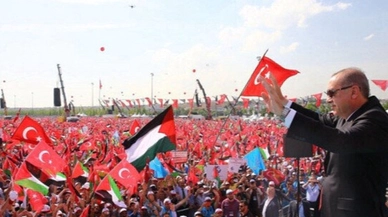 AK Parti'den 'Büyük Filistin Mitingi'... Erdoğan da katılacak