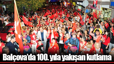 Balçova’da 100. yıla yakışan kutlama