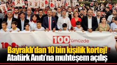 Bayraklı’dan 10 bin kişilik kortej!