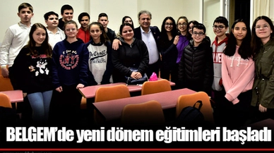 BELGEM’de yeni dönem eğitimleri başladı