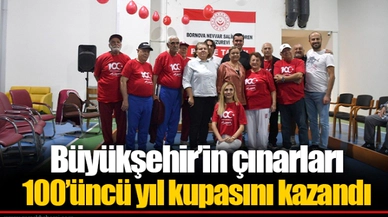Büyükşehir’in çınarları 100’üncü yıl kupasını kazandı