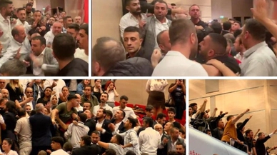 CHP İstanbul İl Kongresi'nde arbede