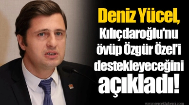 Deniz Yücel, Kılıçdaroğlu'nu övüp Özgür Özel'i destekleyeceğini açıkladı!