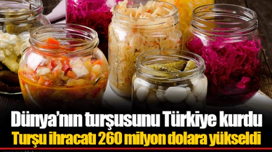 Dünya’nın turşusunu Türkiye kurdu 