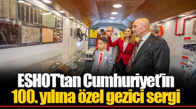 ESHOT’tan Cumhuriyet’in 100. yılına özel gezici sergi