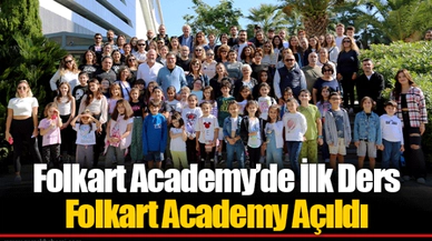 Folkart Academy'de İlk Ders