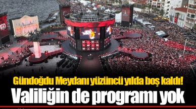Gündoğdu Meydanı yüzüncü yılda boş kaldı! Valiliğin de programı yok