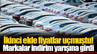 İkinci elde fiyatlar uçmuştu! Markalar indirim yarışına girdi