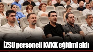 İZSU personeli KVKK eğitimi aldı