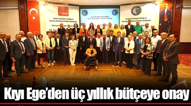 Kıyı Ege’den üç yıllık bütçeye onay