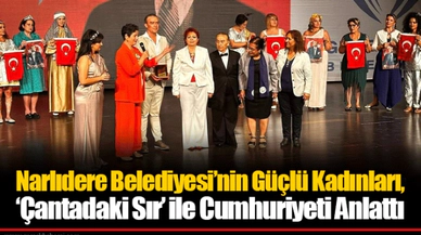 Narlıdere Belediyesi’nin Güçlü Kadınları, ‘Çantadaki Sır’ ile Cumhuriyeti Anlattı