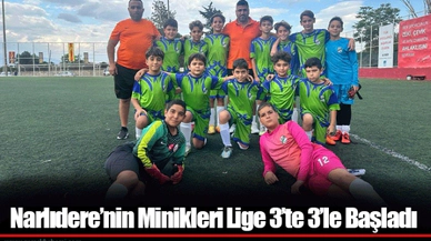 Narlıdere’nin Minikleri Lige 3’te 3’le Başladı