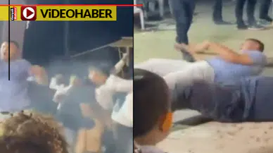 Sokak düğününden ilginç görüntüler: O anlar viral oldu