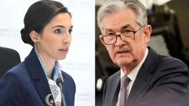 TCMB Başkanı Hafize Gaye Erkan, Fed Başkanı Powell ile görüştü