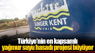 Türkiye’nin en kapsamlı yağmur suyu hasadı projesi büyüyor