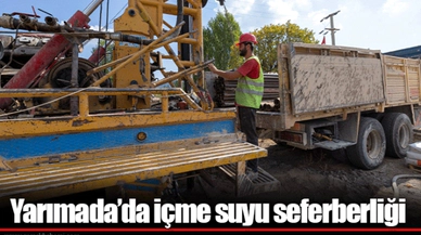 Yarımada’da içme suyu seferberliği