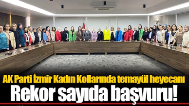AK Parti İzmir Kadın Kollarında temayül heyecanı