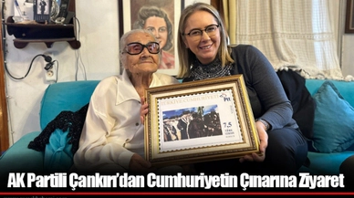 AK Partili Çankırı’dan Cumhuriyetin Çınarına Ziyaret