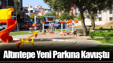 Altıntepe Yeni Parkına Kavuştu