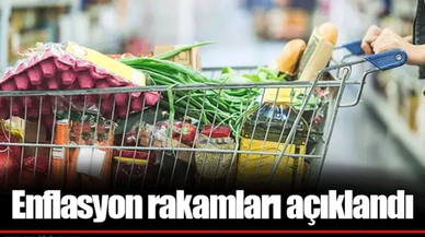 Enflasyon rakamları açıklandı