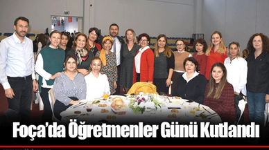 Foça’da Öğretmenler Günü Kutlandı