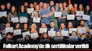 Folkart Academy’de ilk sertifikalar verildi
