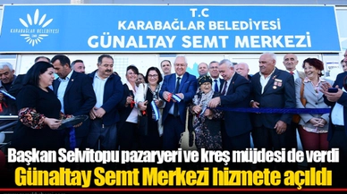 Günaltay Semt Merkezi hizmete açıldı