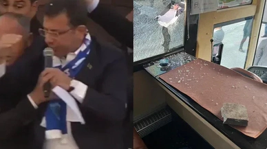 İmamoğlu'na taşlı saldırının ilk duruşması görülüyor