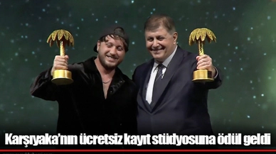 Karşıyaka’nın ücretsiz kayıt stüdyosuna ödül geldi